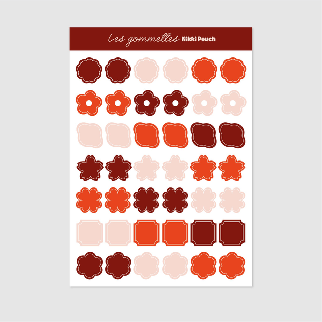 Les gommettes 