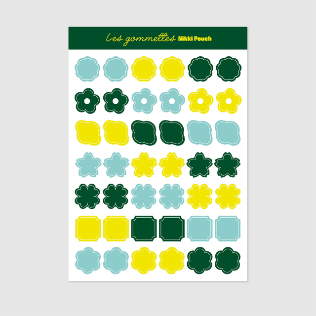 Les gommettes 