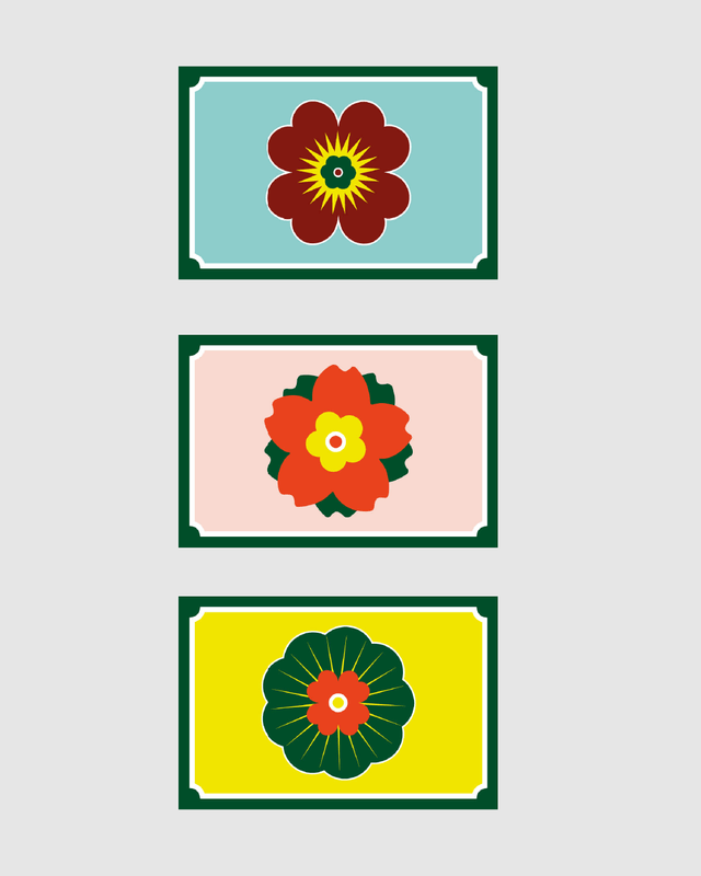 Pack Floral (3 cartes)