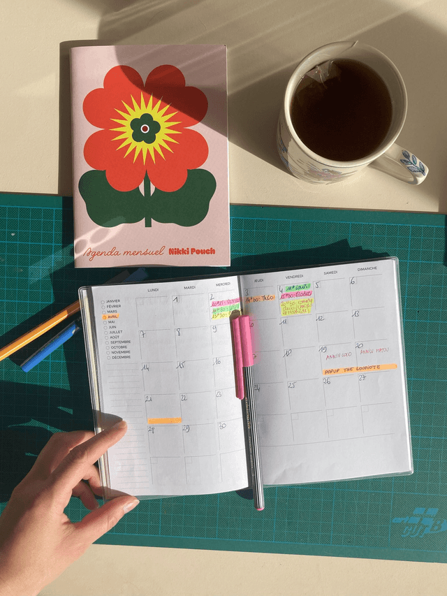 PACK Agenda + 2 planches de gommettes
