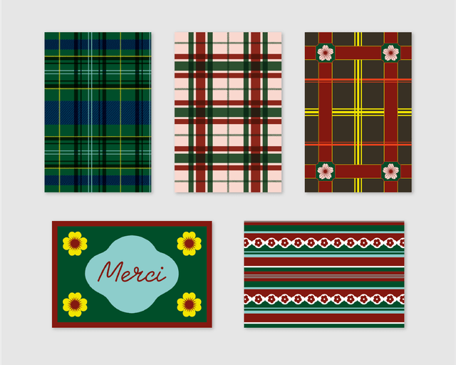 Pack Noël (5 cartes)