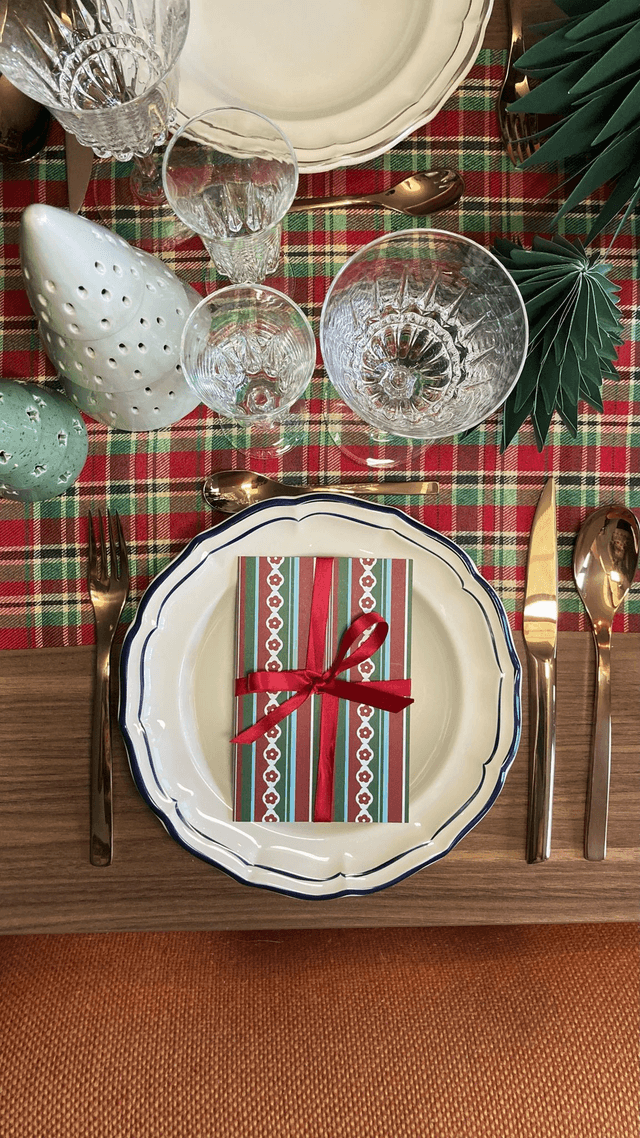 Tartan, carte double
