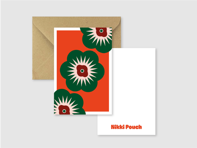 Passiflore, carte double